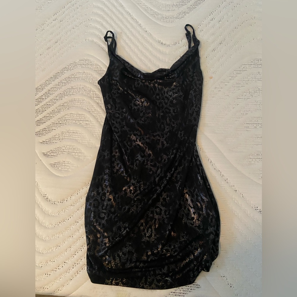 Elegant Black Mini Dress